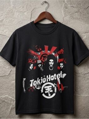 Band Tee Black Graphic T-Shirt